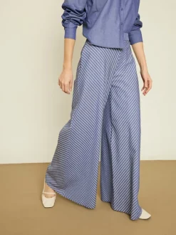 Broek blauw