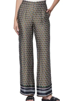 Broek bruin/zwart