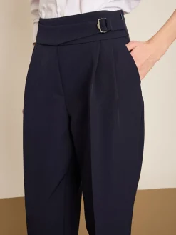 Broek donkerblauw