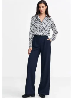 Broek donkerblauw