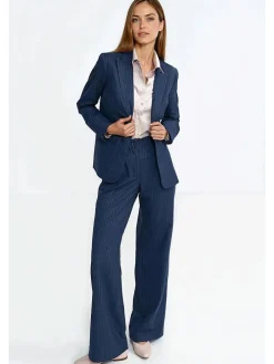 Broek donkerblauw