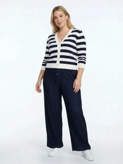 Broek donkerblauw