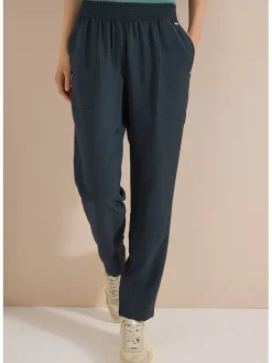 Broek donkerblauw