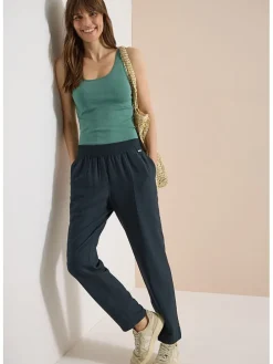 Broek donkerblauw