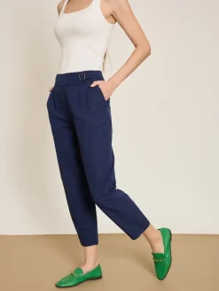 Broek donkerblauw