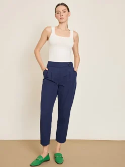 Broek donkerblauw