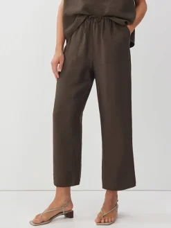 Broek donkerbruin