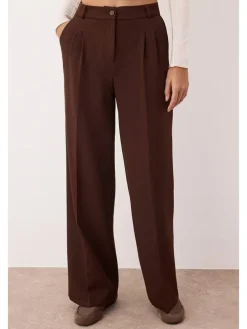 Broek donkerbruin