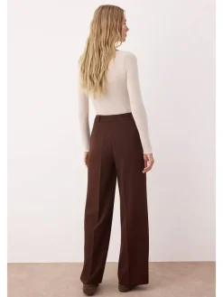 Broek donkerbruin