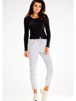 Broek lichtgrijs
