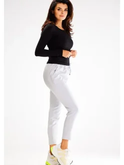 Broek lichtgrijs
