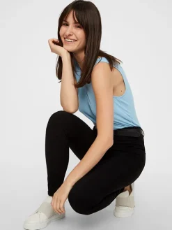 Broek "Pchighskin" zwart