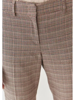 Broek zwart/rood/blauw