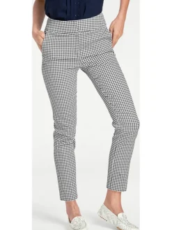 Broek zwart/wit