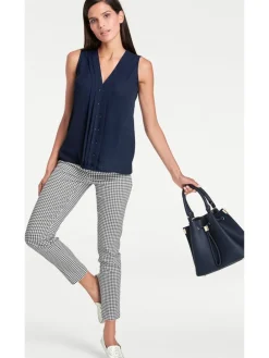 Broek zwart/wit