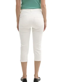 Capri-spijkerbroek - slim fit - wit