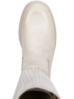 Chelseaboots crème
