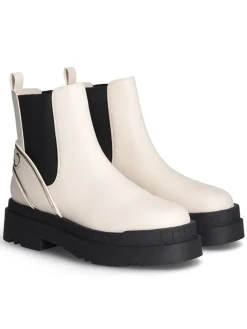 Chelseaboots crème