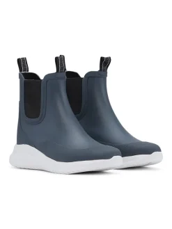 Chelseaboots donkerblauw