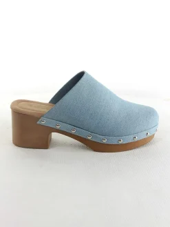 Clogs lichtblauw