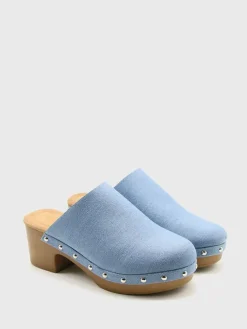 Clogs lichtblauw