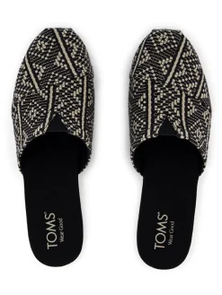 Clogs zwart/beige