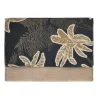 Clutch beige/zwart - (B)26 x (H)19 x (D)2 cm