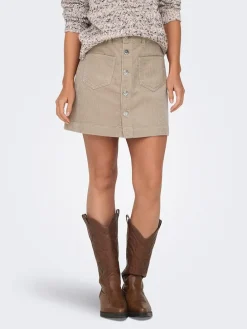Cordrok beige