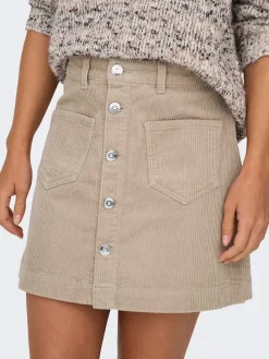 Cordrok beige