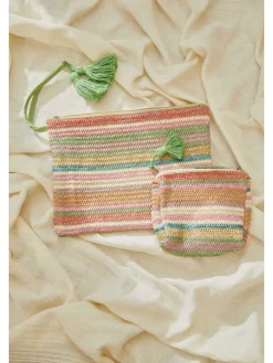 Cosmeticatas ''Catur'' meerkleurig - (L)11 x (B)18 cm