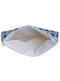 Cosmeticatas wit/blauw - (B)24 x (H)15 x (D)1 cm