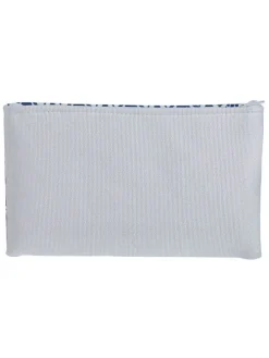Cosmeticatas wit/blauw - (B)24 x (H)15 x (D)1 cm