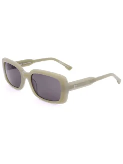 Dameszonnebril beige/donkerblauw