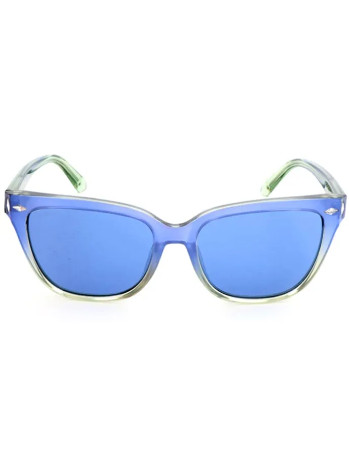Dameszonnebril blauw
