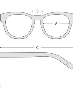 Dameszonnebril blauw