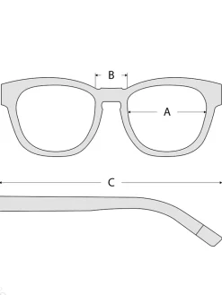 Dameszonnebril blauw