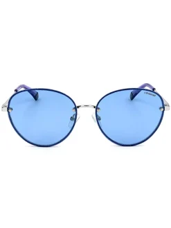 Dameszonnebril blauw/lichtblauw