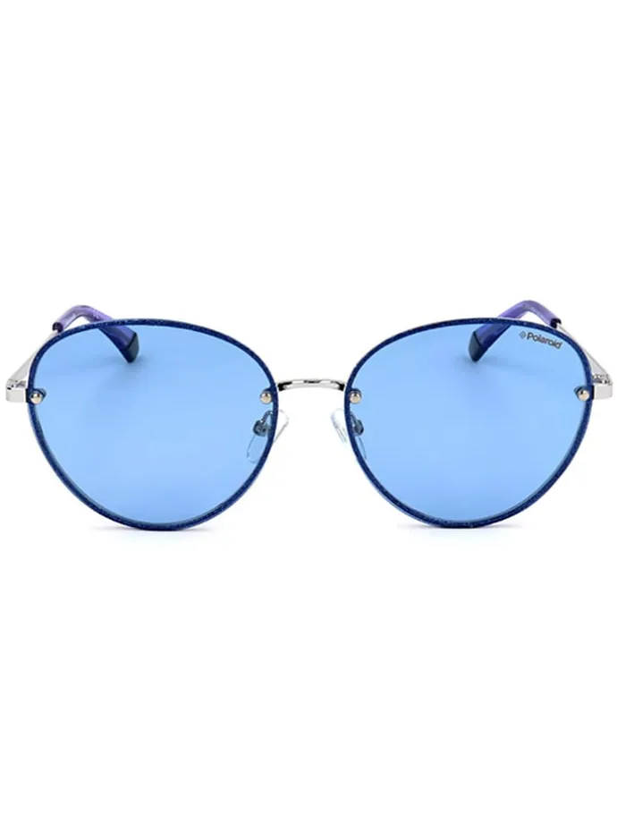 Dameszonnebril blauw/lichtblauw