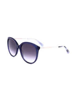 Dameszonnebril blauw/paars