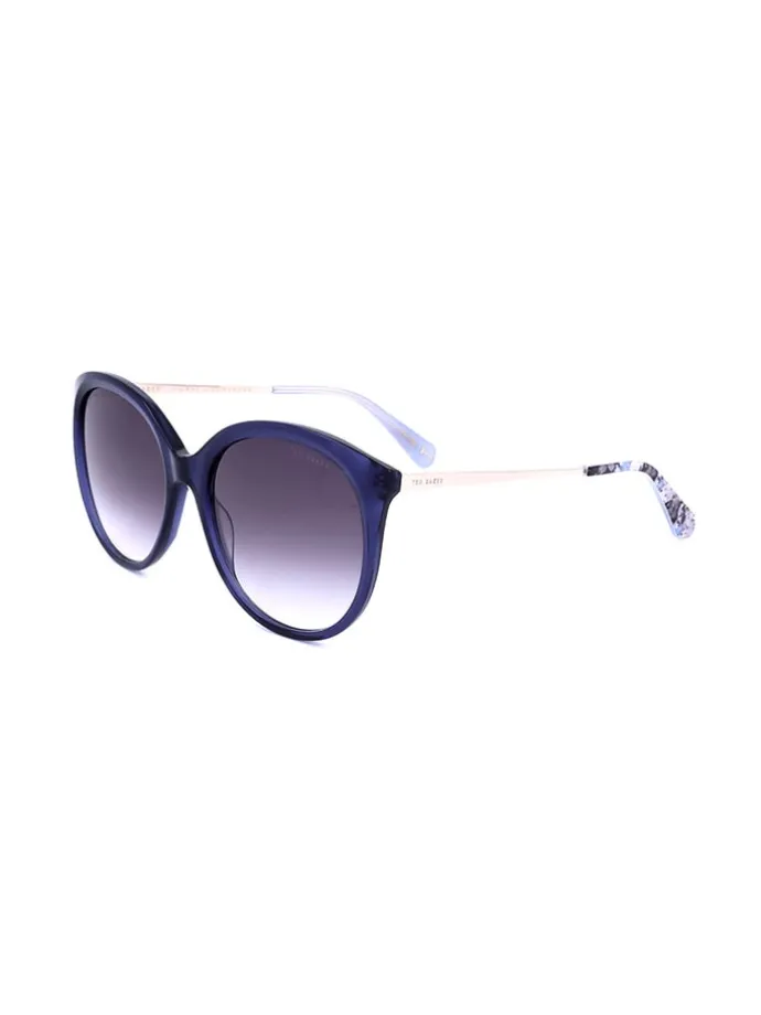Dameszonnebril blauw/paars