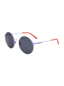 Dameszonnebril blauw-rood/donkerblauw