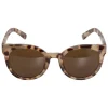 Dames zonnebril bruin/beige