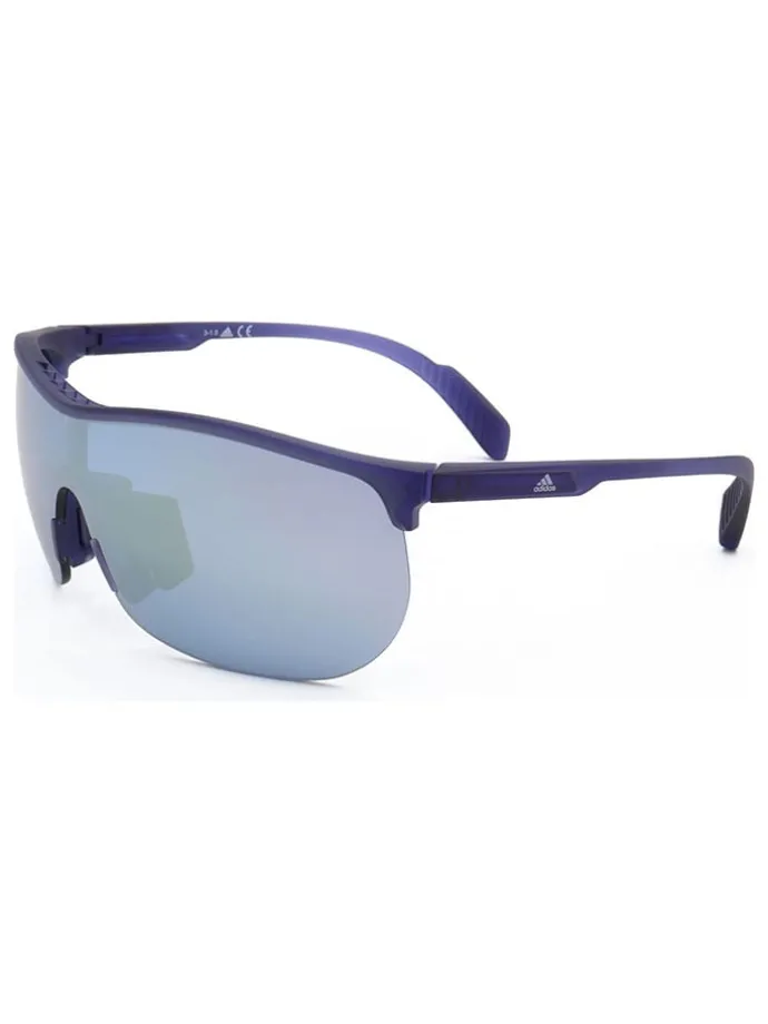 Dames zonnebril donkerblauw/lichtblauw
