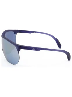 Dames zonnebril donkerblauw/lichtblauw