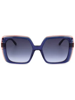 Dames zonnebril donkerblauw