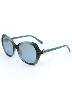Dameszonnebril groen/turquoise