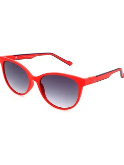 Dameszonnebril rood/grijs
