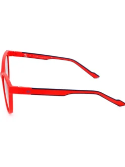 Dameszonnebril rood/grijs