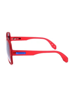 Dameszonnebril rood/lichtblauw