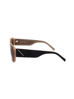 Dameszonnebril zwart/bruin/beige